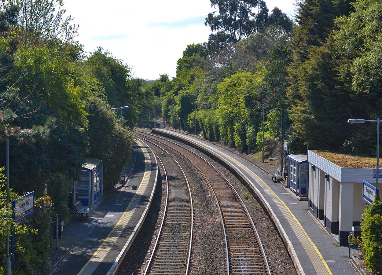 Bangor West Train Station Stricklands Glen Bangor Northern Ireland